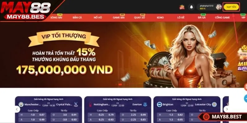 Lý do mà anh em phải thực hiện nạp tiền MAY88